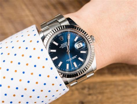 rolex datejust ii 116334 stahl|rolex datejust oyster blue dial.